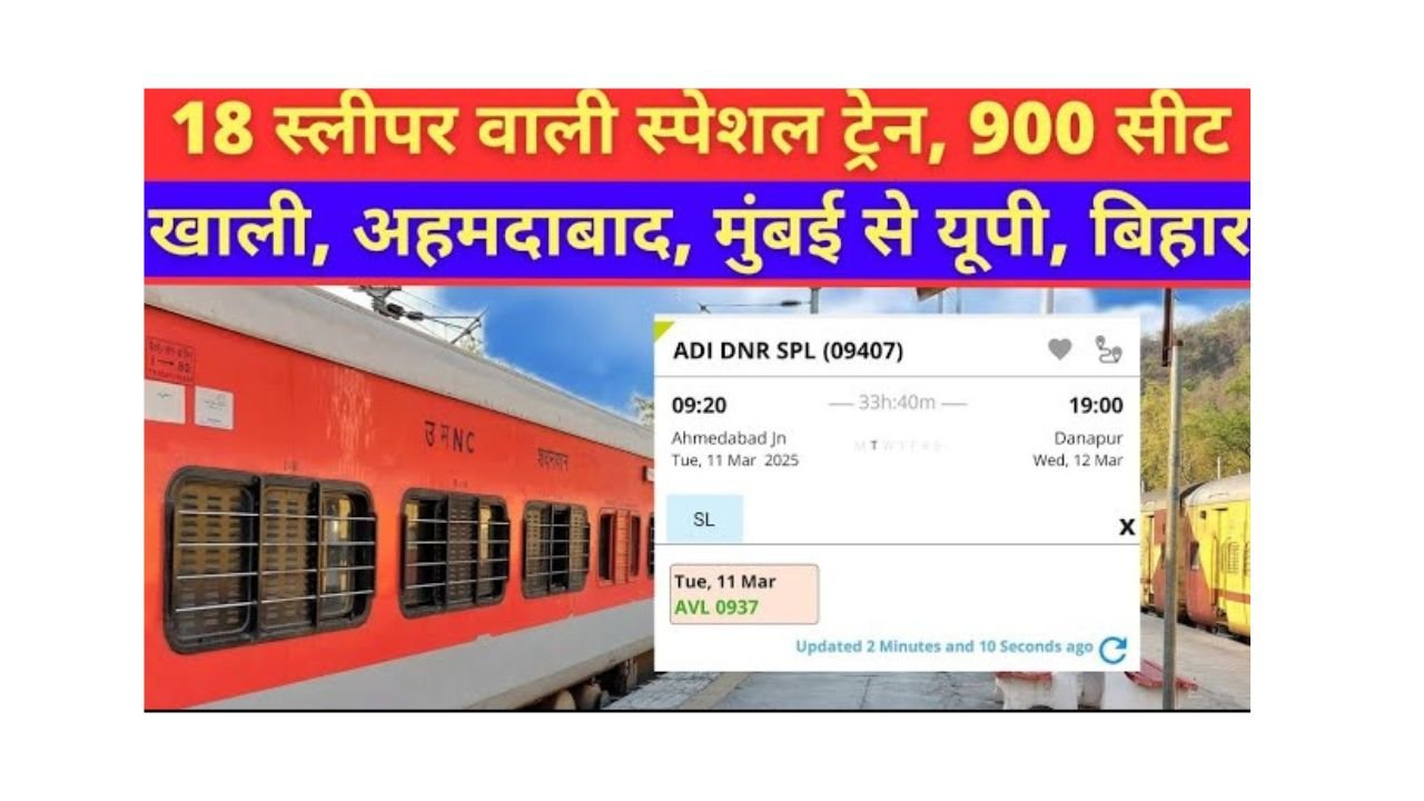 ahmedabad mumbai bihar special train
